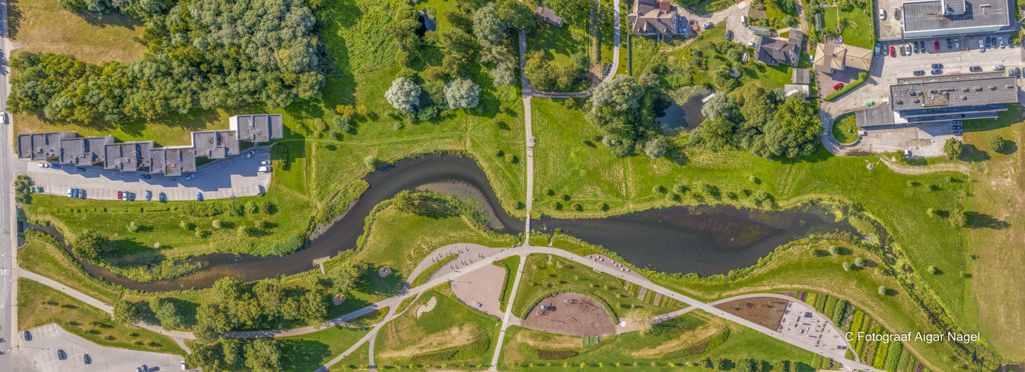 Võru Koreli Park: Linnakeskkonna pärl roheluse ja mitmekülgsete võimalustega FOTO: Aigar Nagel