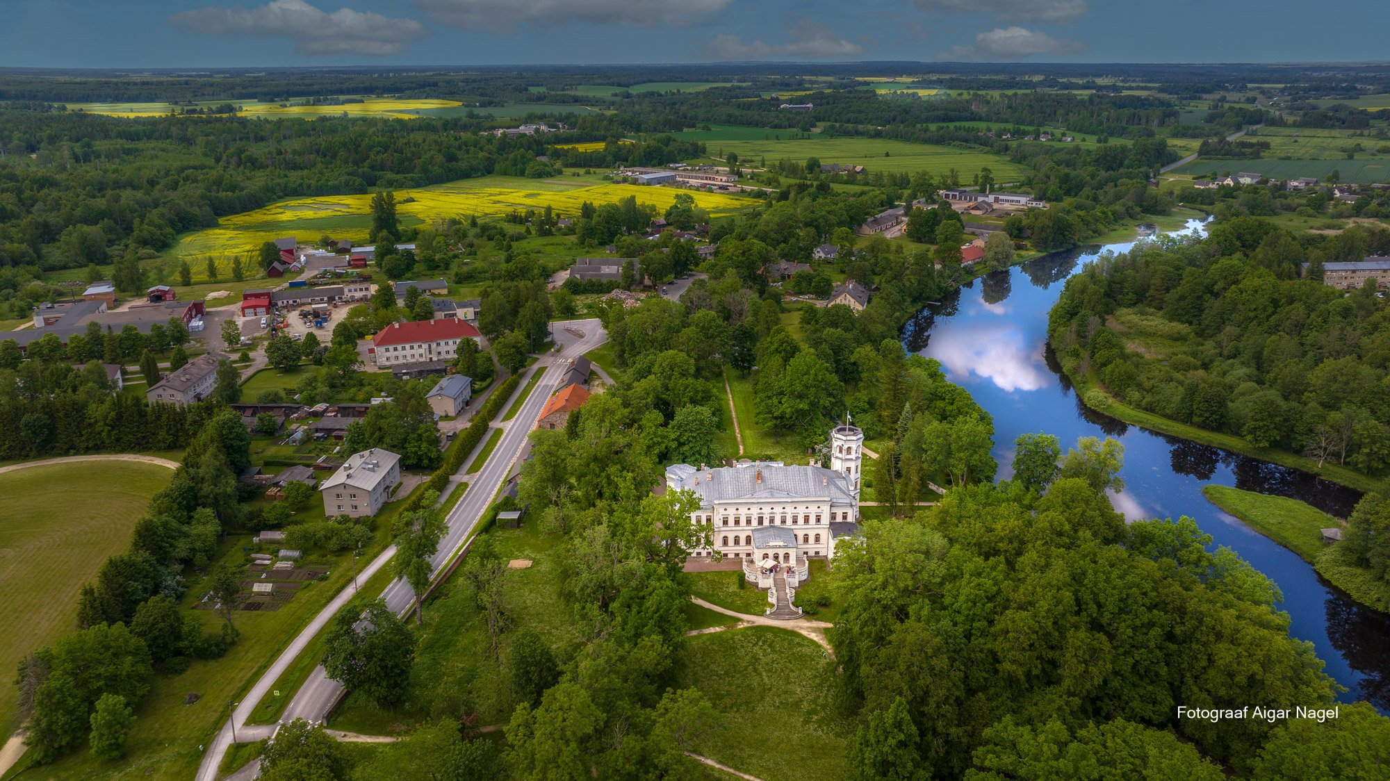 Droonifoto Puurmani Mõis 2022 FOTO: Aigar Nagel